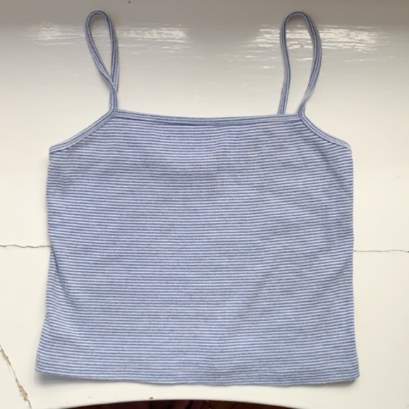 Brandy blue and white striped tank top - Picture 2 of 3